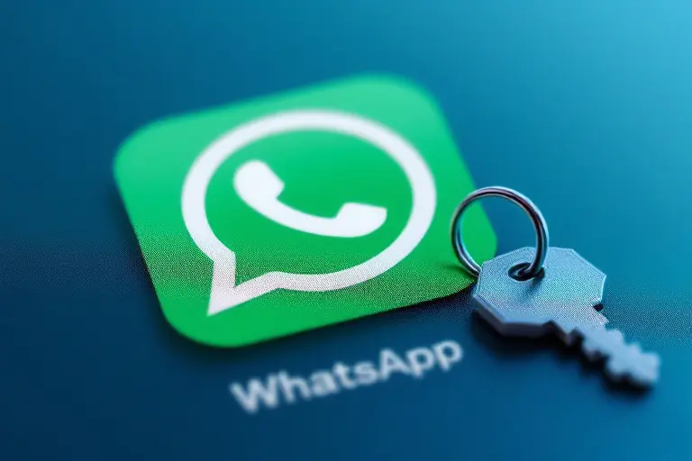 Processo de desbloqueio de conta do WhatsApp ilustrado